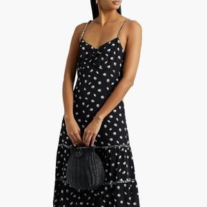 Sally Ana tiered floral-print maxi dress by Vix Paula Hermanny in Size Small